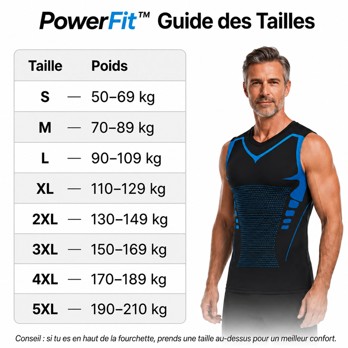 Powerfit™ | Débardeur de Compression Gainant